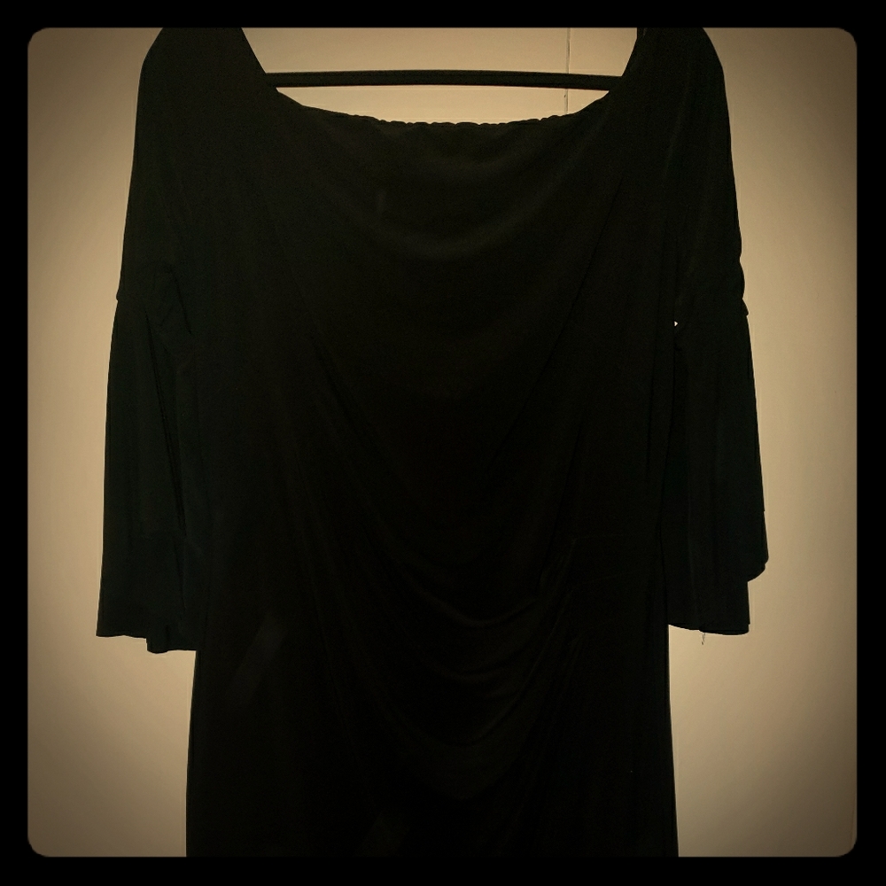 Ralph Lauren Classic Black dress with bell sleeves